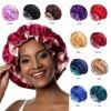Bonnet en satin